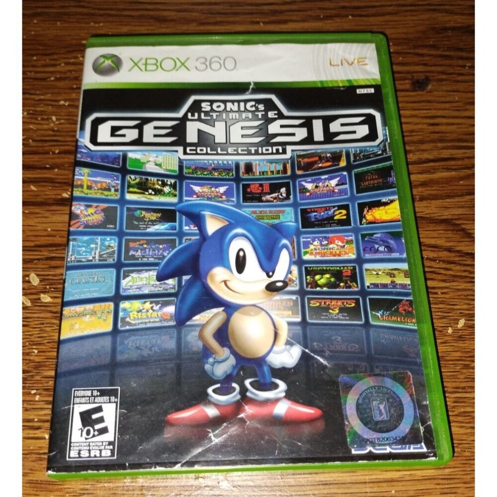 Sonic's Ultimate Genesis Collection (Microsoft Xbox 360, 2009)